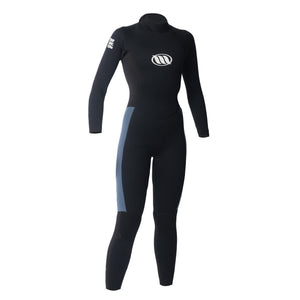 Fato Senhora West Enforcer Lady 3/2 GBS Preto/Azul