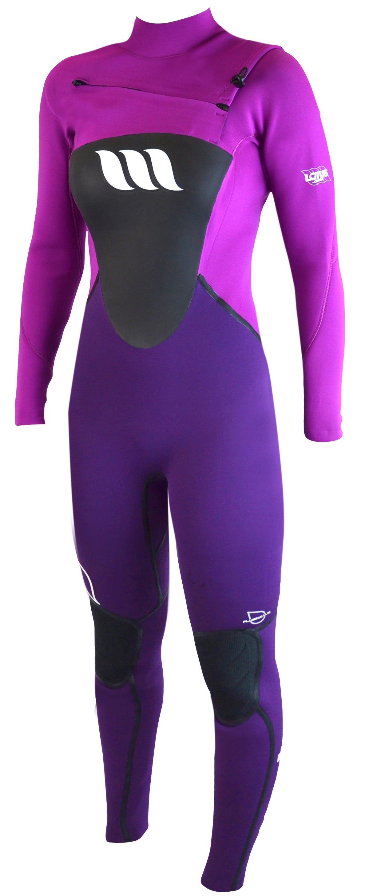 Fato Rapariga West Lotus 3/2 Chest Zip Violeta