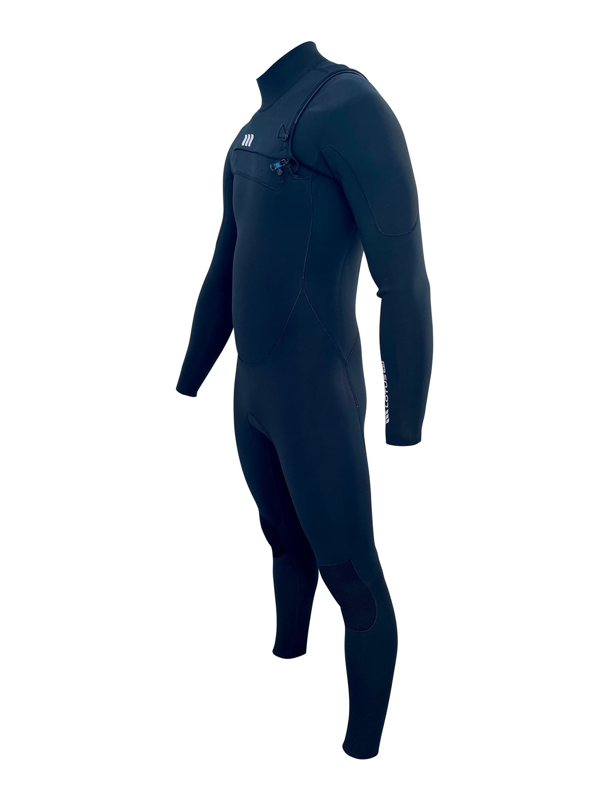 Fato de Surf West Lotus 3/2 Chest Zip Preto