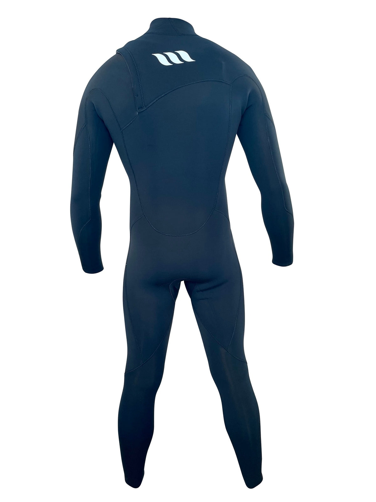 Fato de Surf West Lotus 5/4/3 Chest Zip Preto