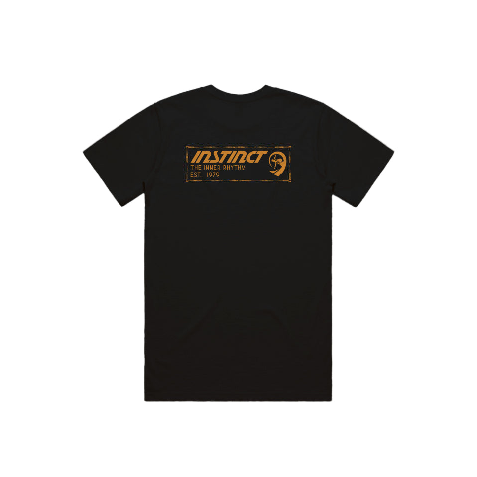T-Shirt Instinct Labeled — Black