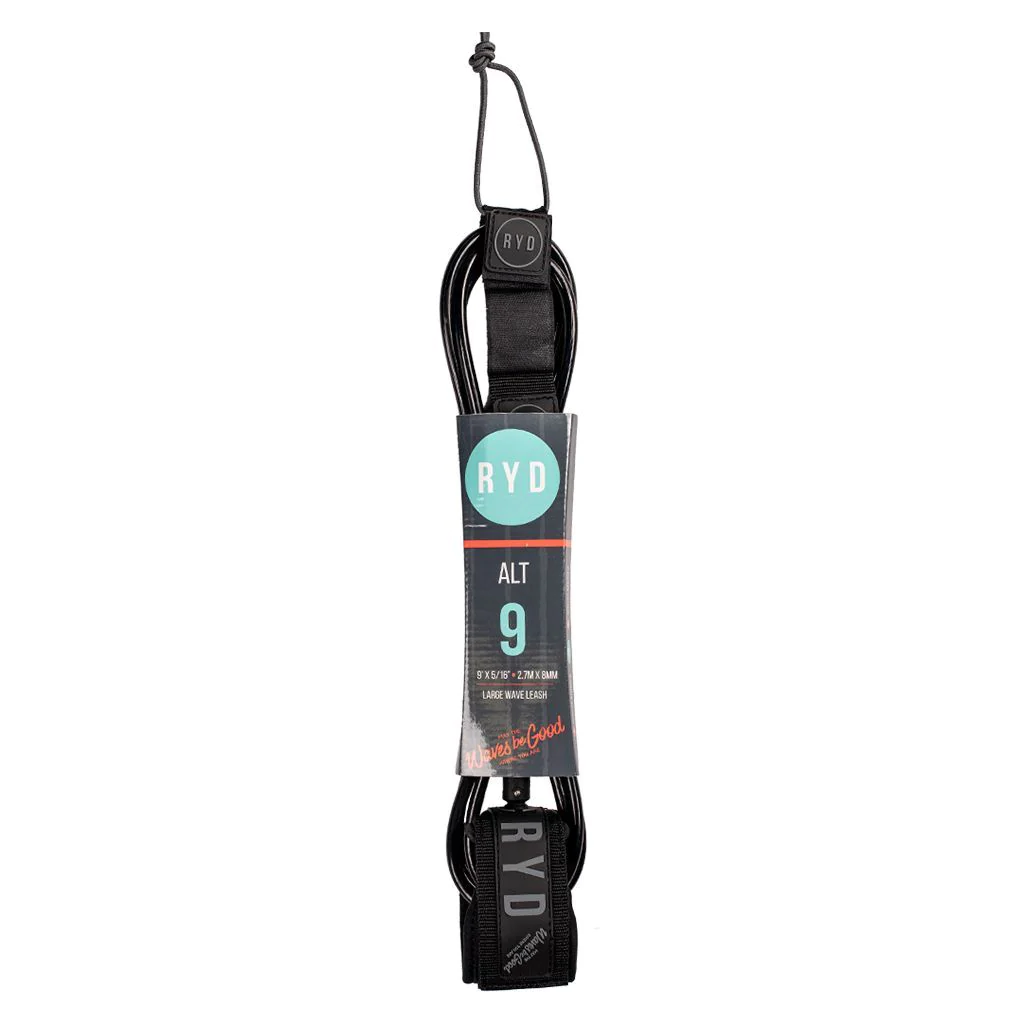 Leash de Tornozelo RYD Alt 9' — Black / Grey