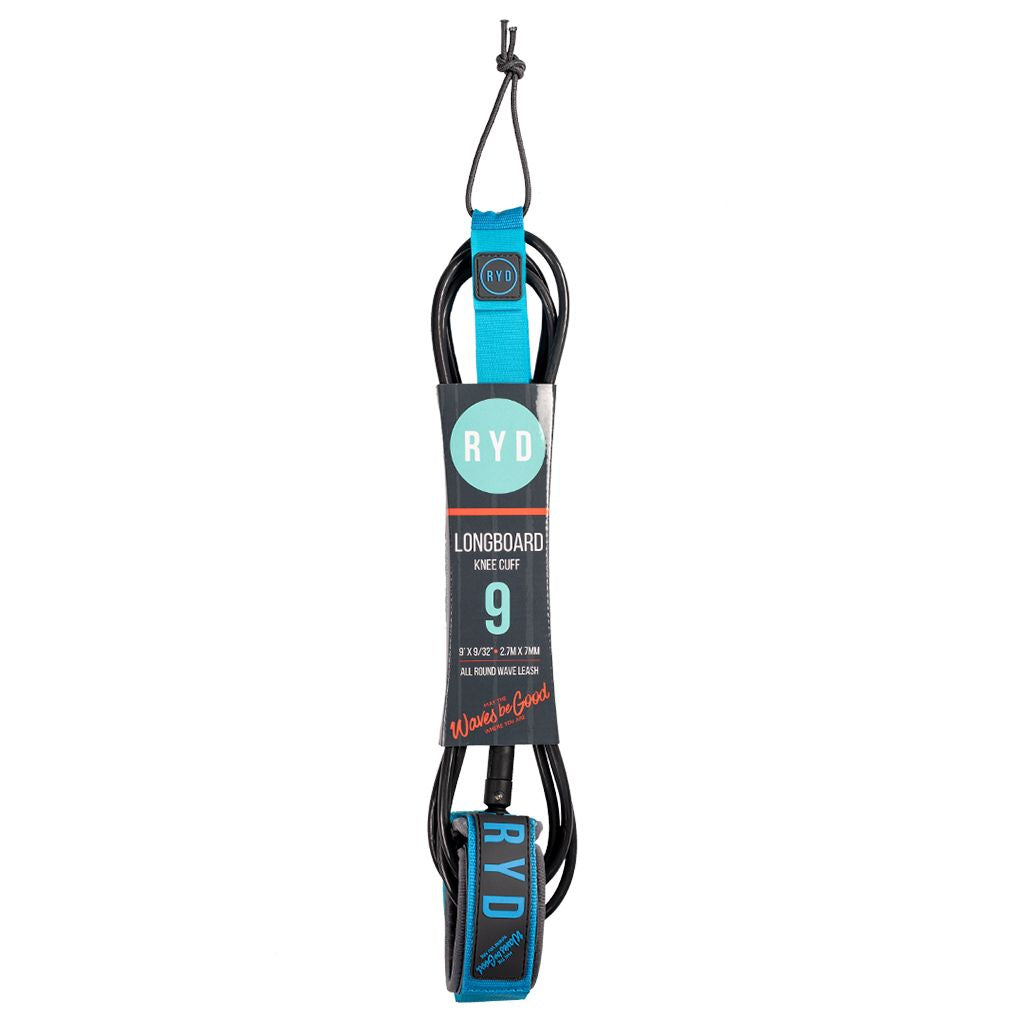 Leash de Joelho RYD Longboard 9' — Blue / Grey