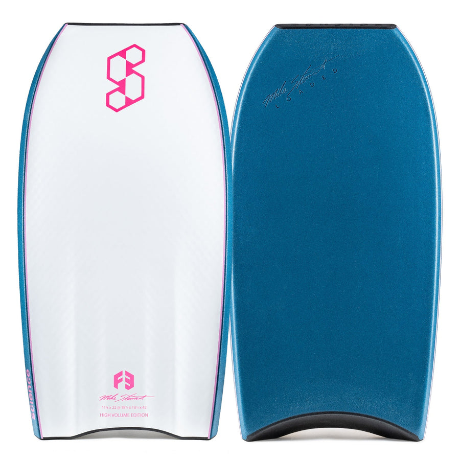 Bodyboard Science Style Loaded HV White — Attitude Waves