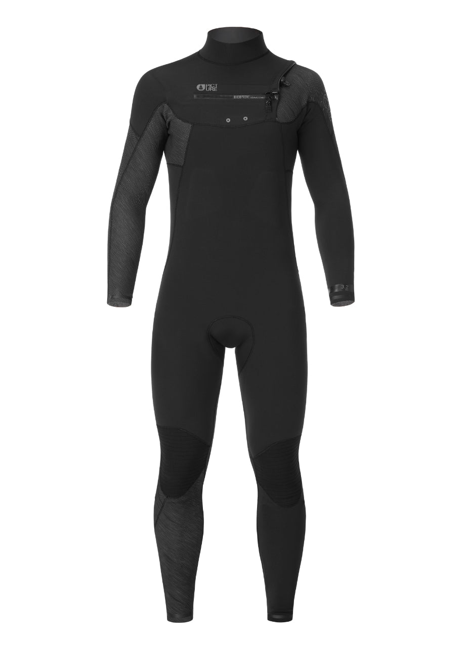 Fato de Surf Picture Dome 3/2 — Black — Attitude Waves
