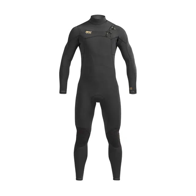 Fato de Surf Picture Equation 4/3 — Black — Attitude Waves