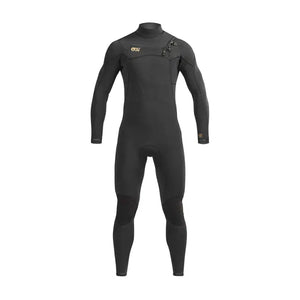 Fato de Surf Picture Equation 4/3 — Black — Attitude Waves