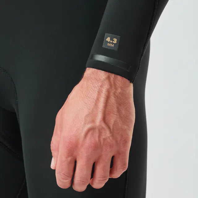 Fato de Surf Picture Equation 4/3 — Black — Attitude Waves