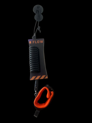 Flow Wrist Leash 7mm Black / Orange — foto 2