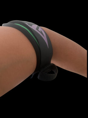 GT Bicep Leashes 9mm Purple / Lime — foto 3