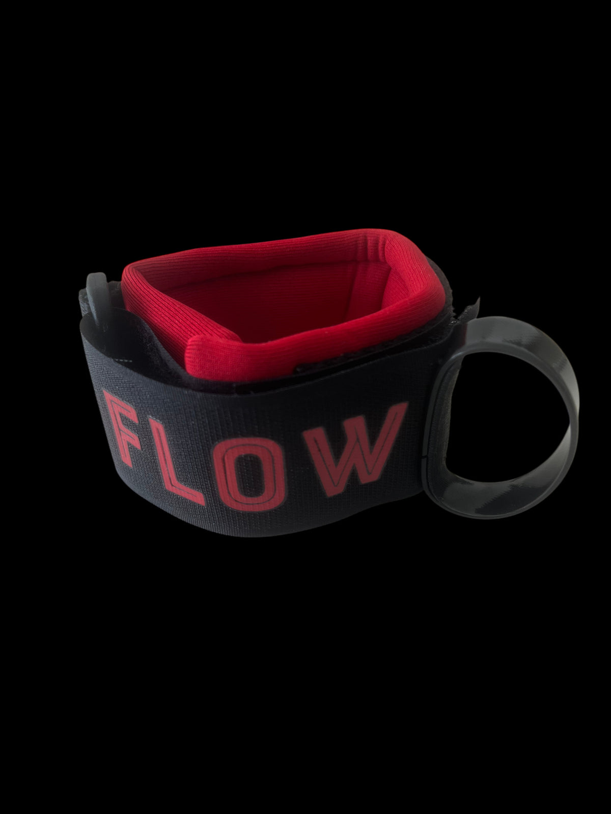 Flow Wrist Leash 7mm Black / Red — foto 3