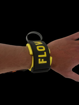 Flow Wrist Leash 7mm Black / Yellow — foto 4