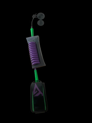 GT Bicep Leashes 9mm Purple / Lime