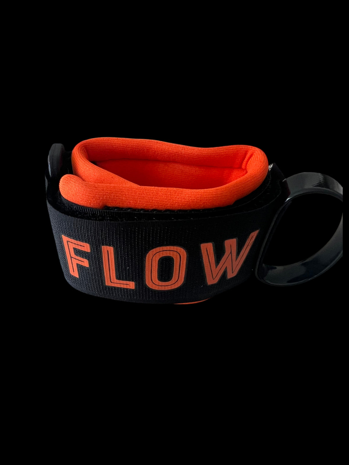 Flow Wrist Leash 7mm Black / Orange — foto 3