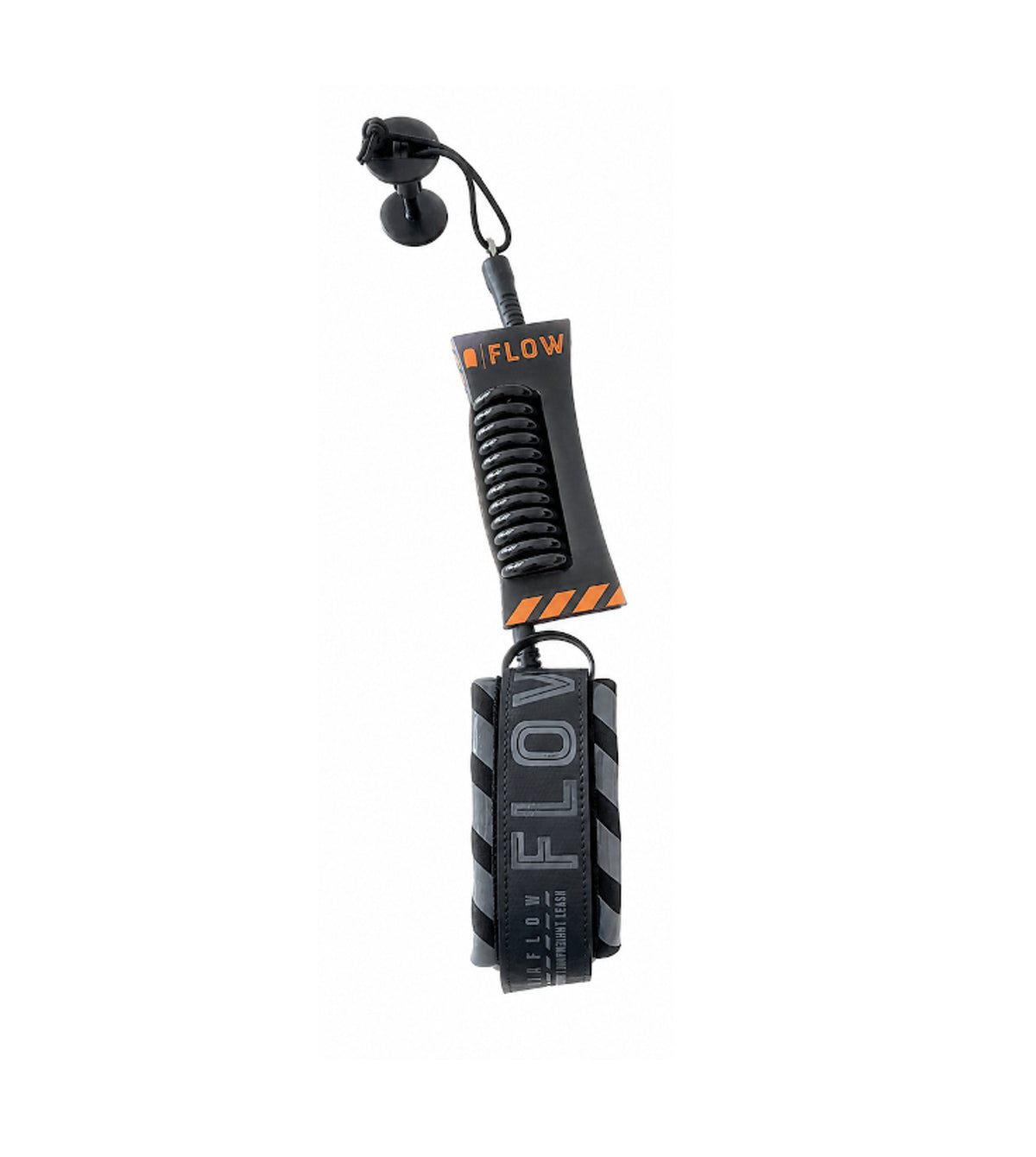 Air Flow Bicep Leash 8mm Black / Dark Grey