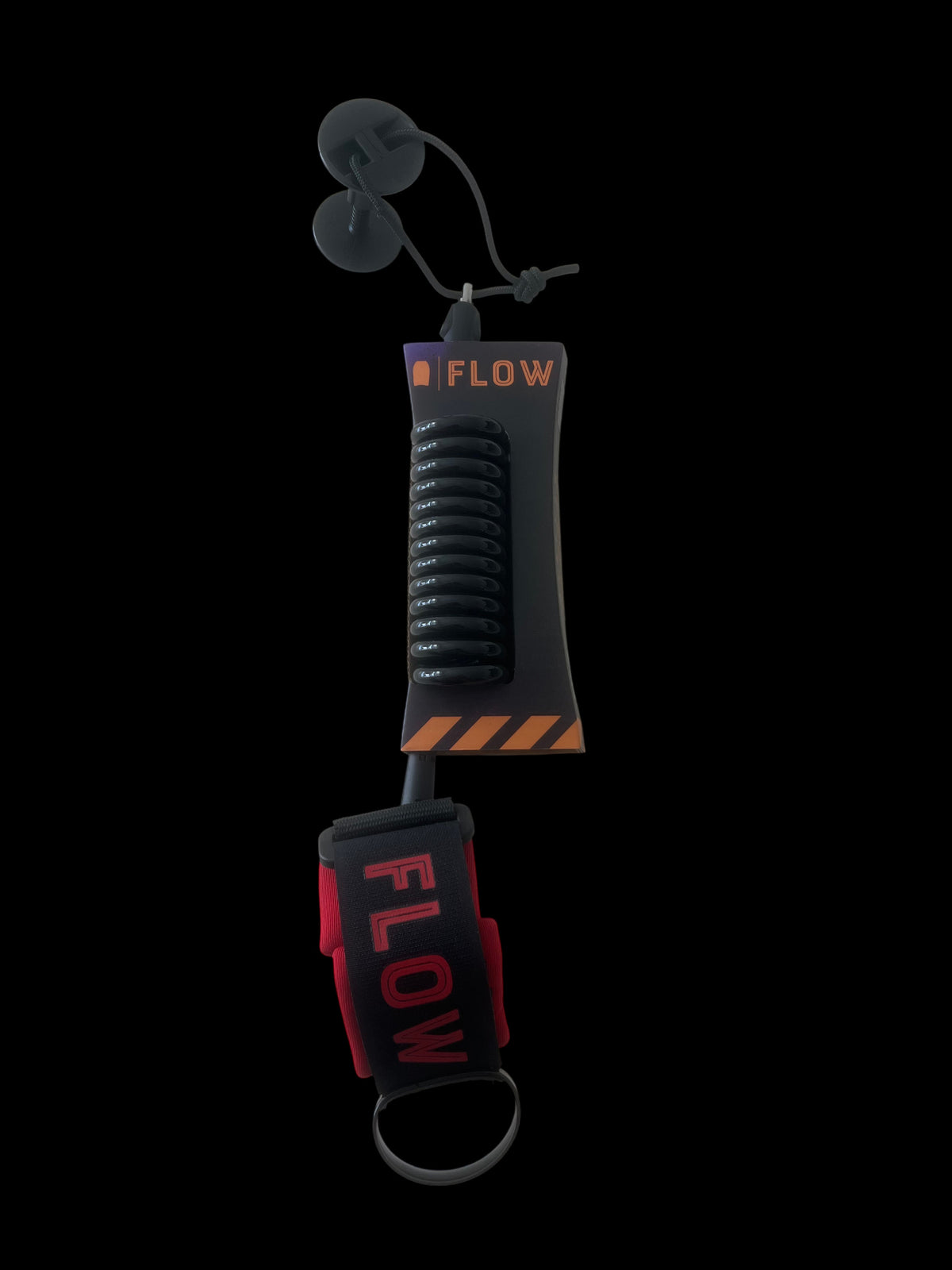 Flow Wrist Leash 7mm Black / Red
