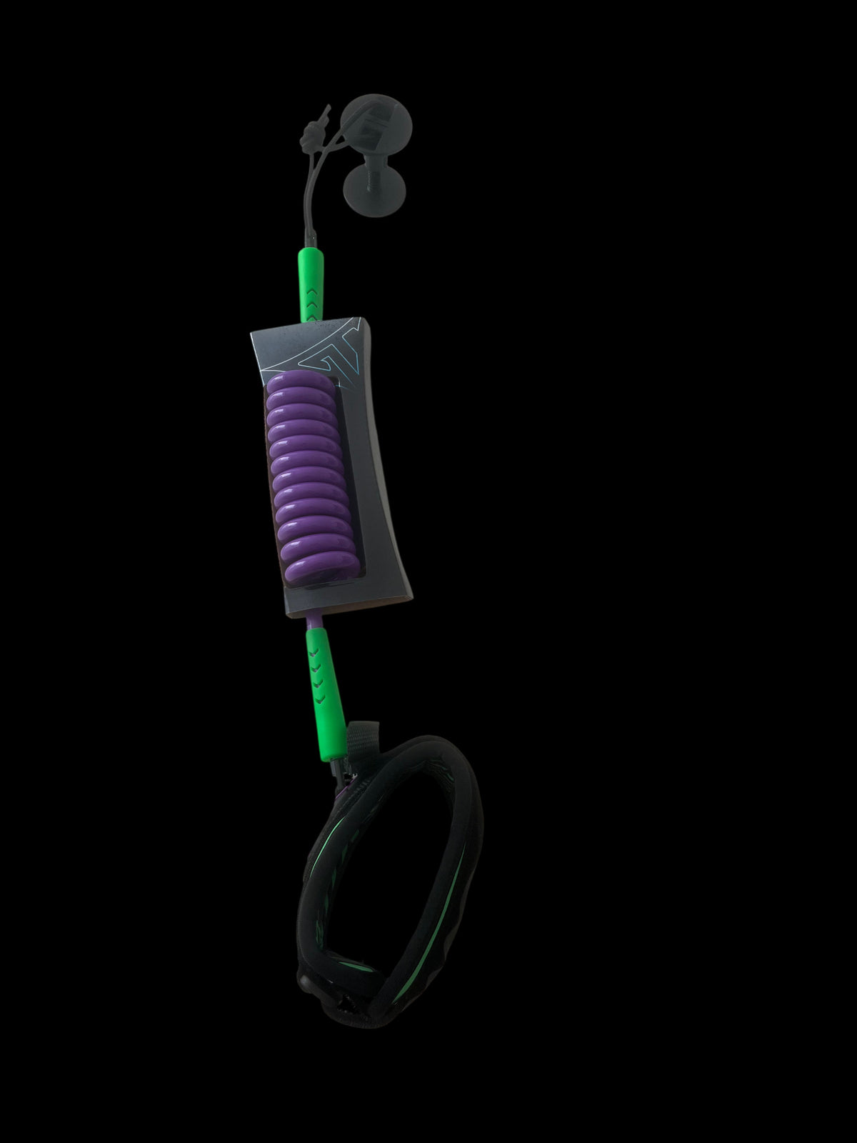 GT Bicep Leashes 9mm Purple / Lime — foto 2