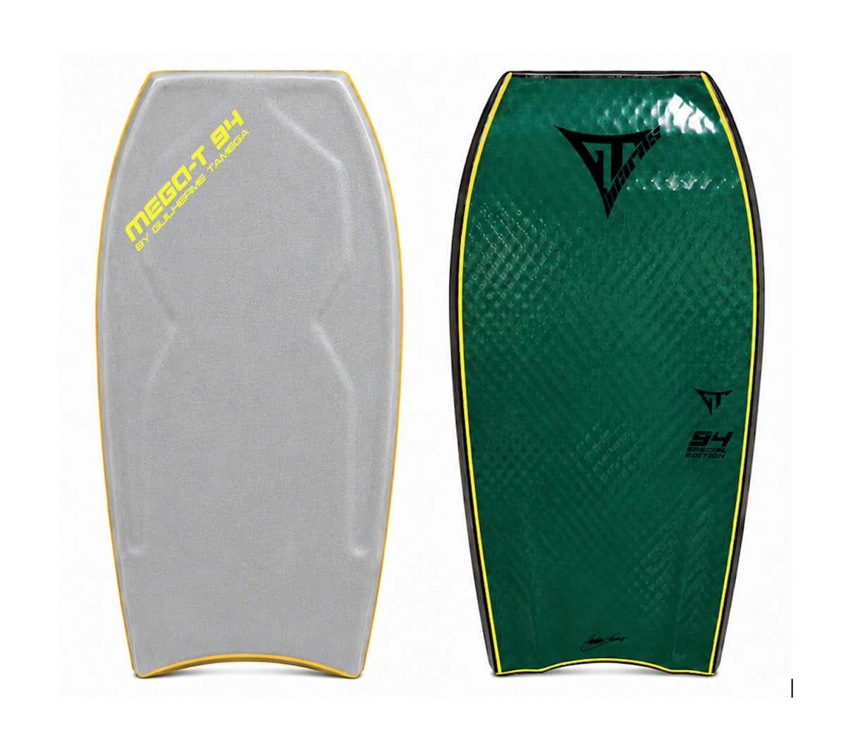GT Boards Mega-T 94 Cool Grey / Mallard Green