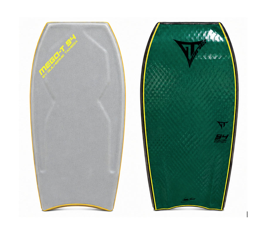 GT Boards Mega-T 94 Cool Grey / Mallard Green