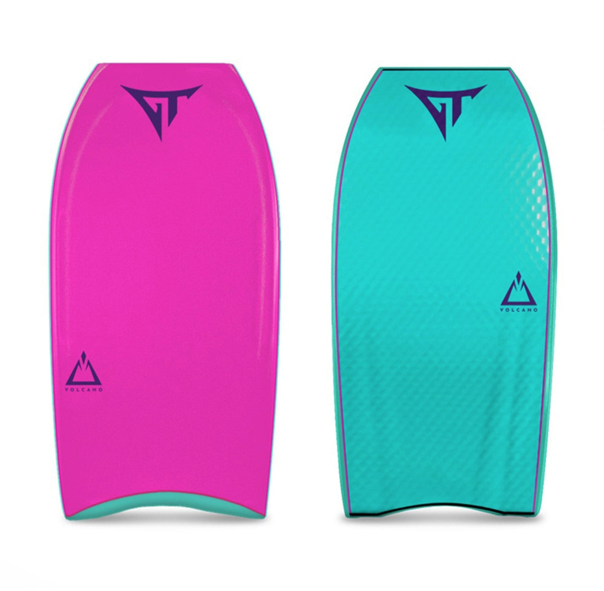 GT Boards Volcano Neon Pink / Turquoise