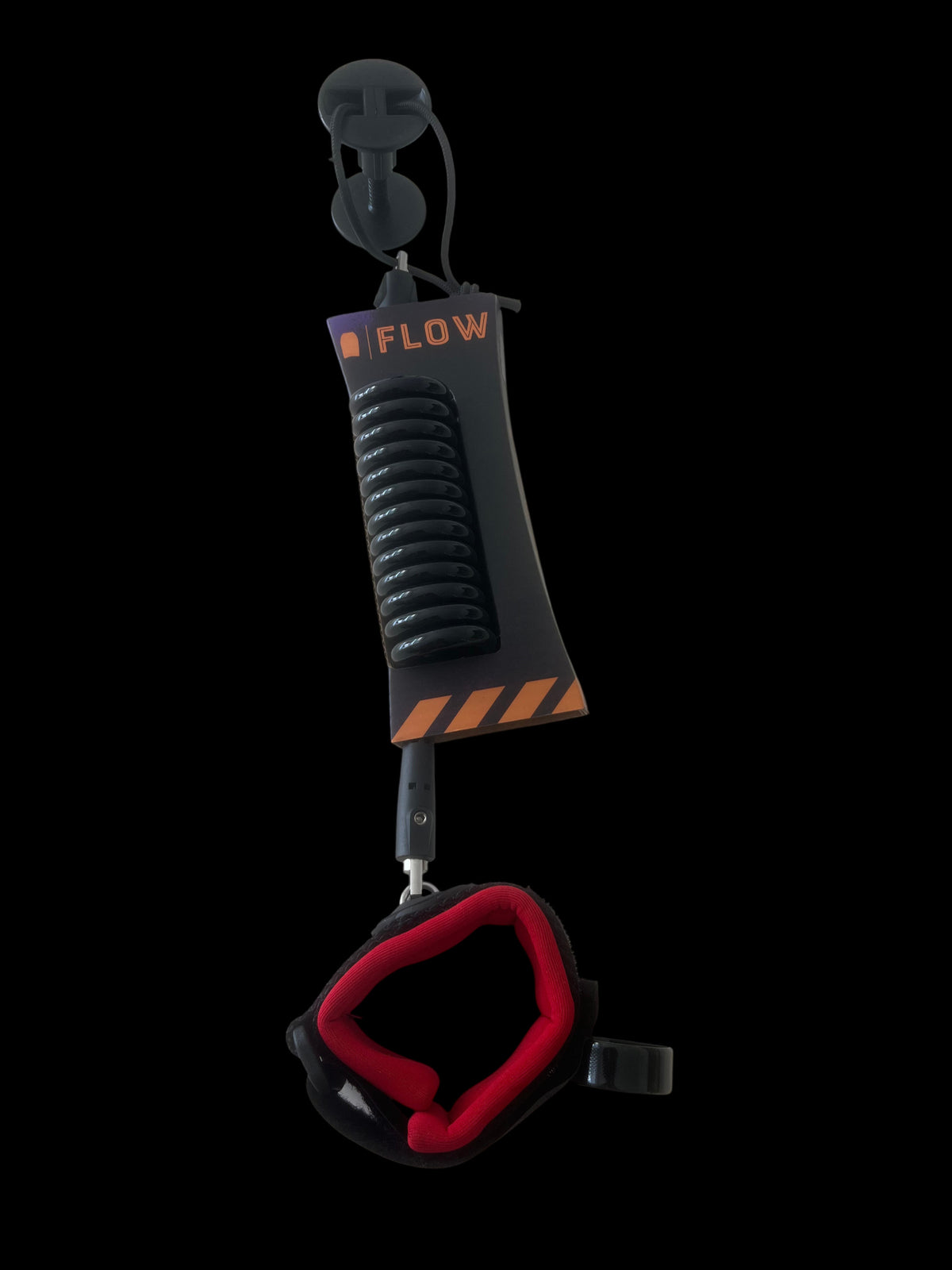 Flow Wrist Leash 7mm Black / Red — foto 2