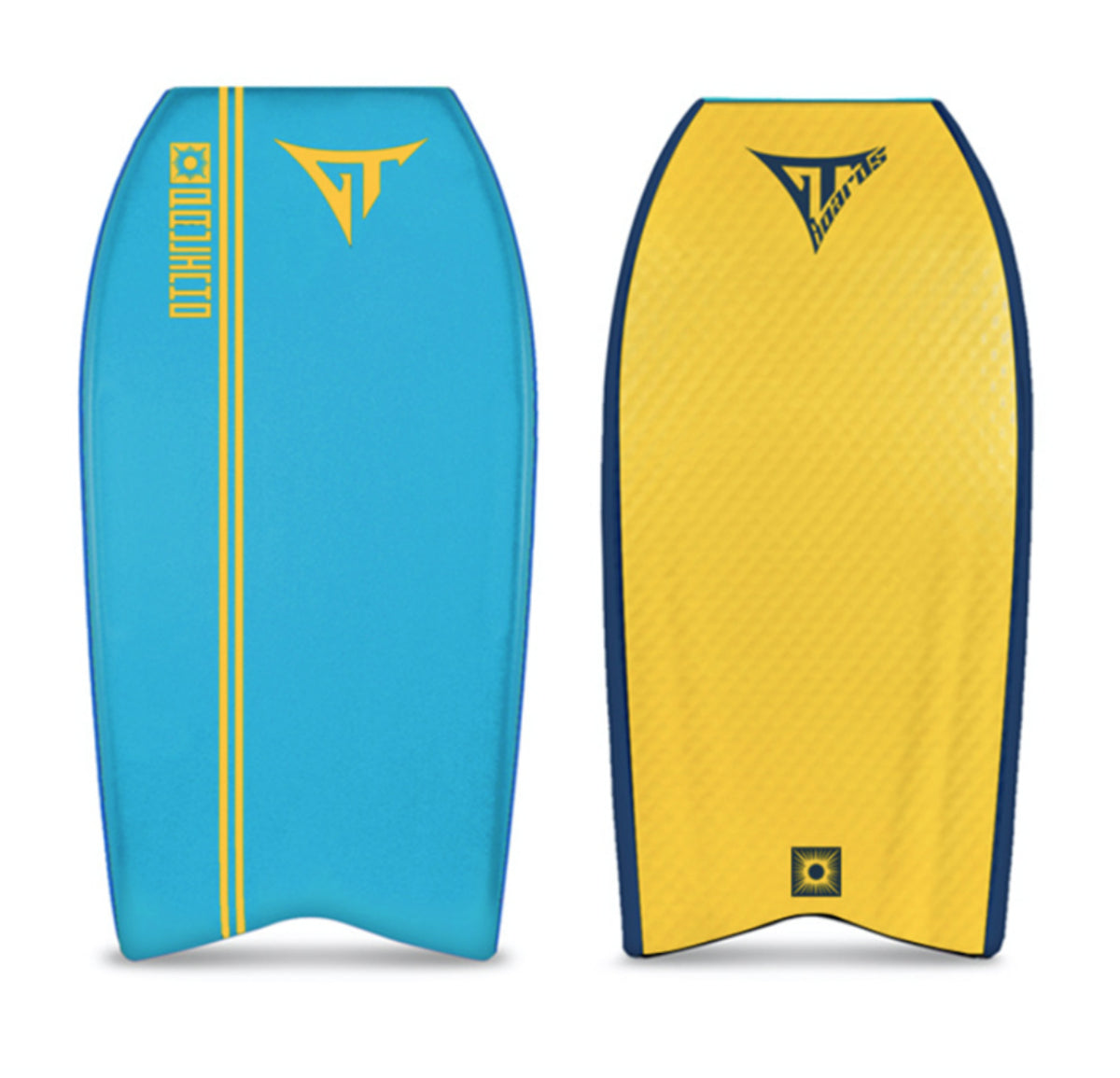 GT Boards Paulo Costa PP Fish Blue Curacao / Yellow
