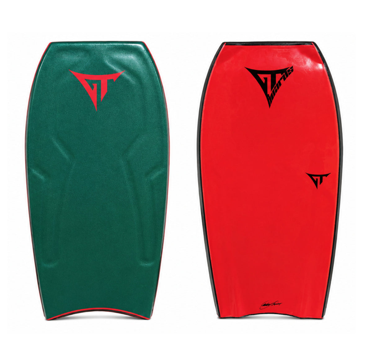 GT Boards Mega-T Mallard Green / Red